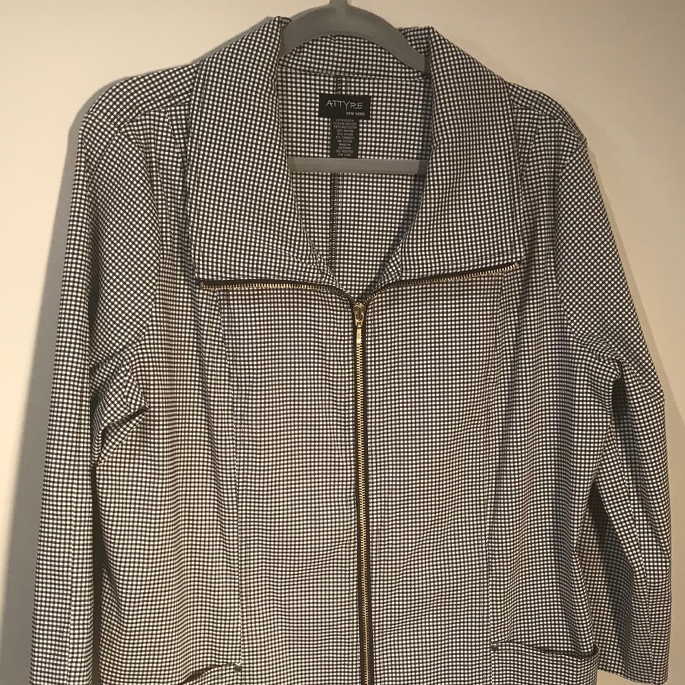 Attyre New York, Jacket, 3/4 Sleeve, size XL